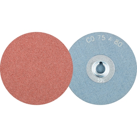 3 COMBIDISC® Abrasive Disc - Type CD - Aluminum Oxide - 80 Grit